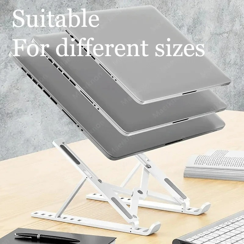 1pc ABS Ergonomic Laptop Stand - Cooling Stand Tablet avaliação e preço